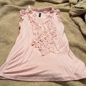 Five diamonds medium size pink/rose color sleeveless blouse. Wore once